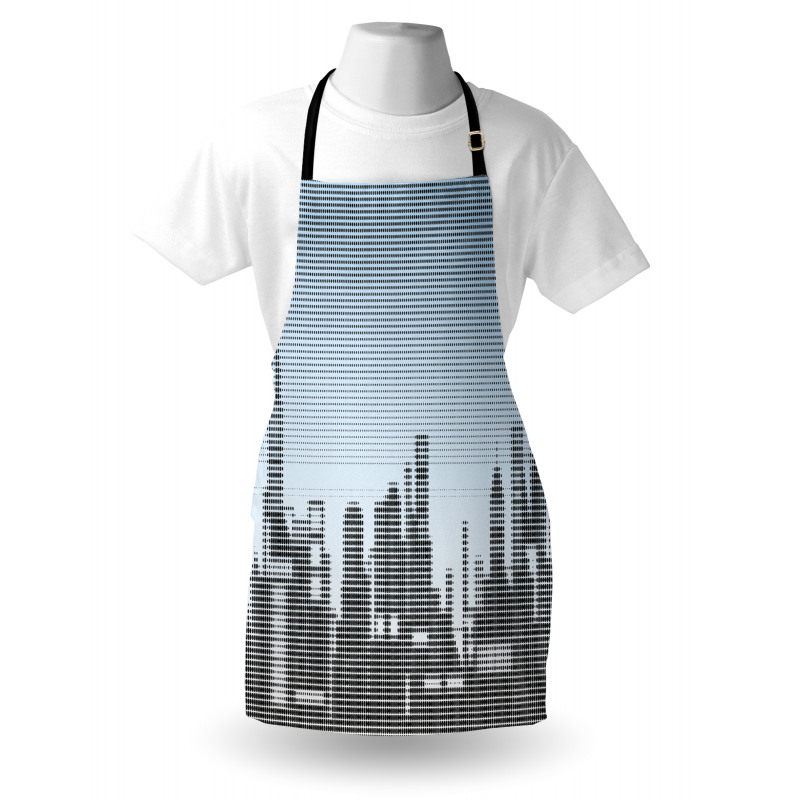 City Skyline Futuristic Apron