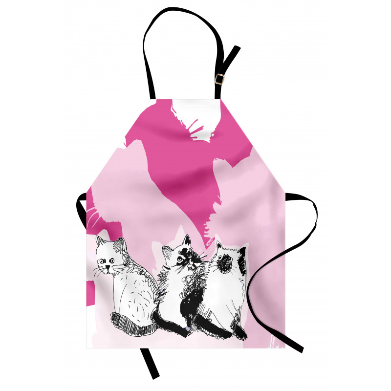 Baby Cats Kittens Apron