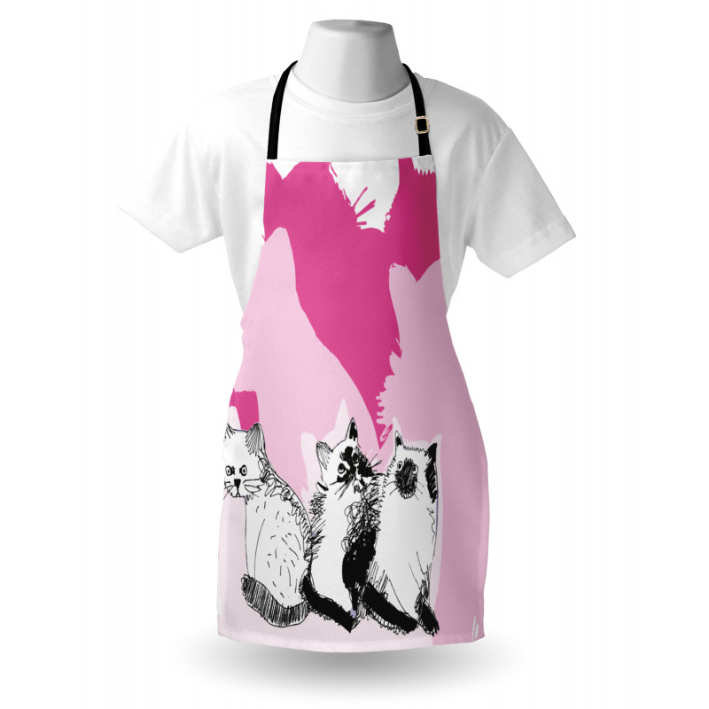 Baby Cats Kittens Apron