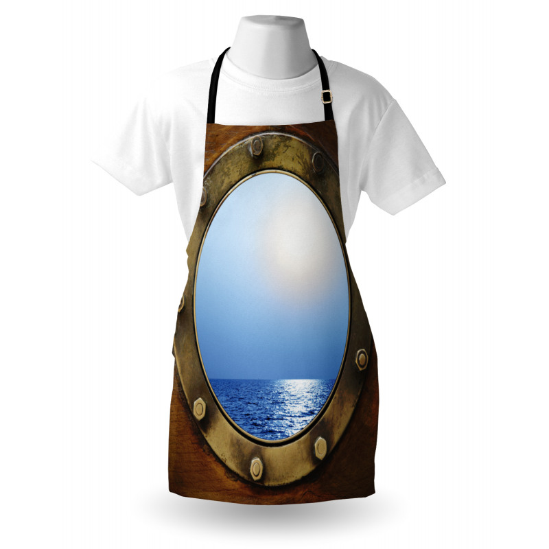 Port Ship Window Theme Apron