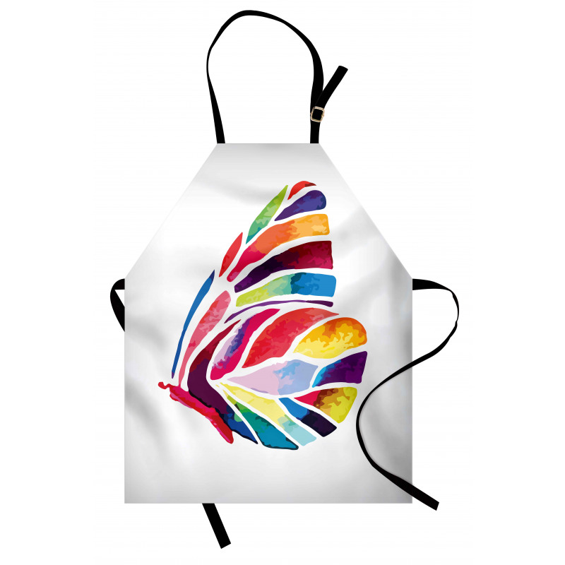 Colored Butterfly Apron