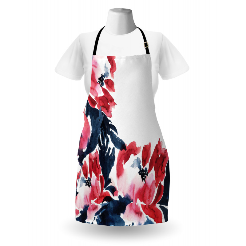 Peonies Spring Inspired Apron