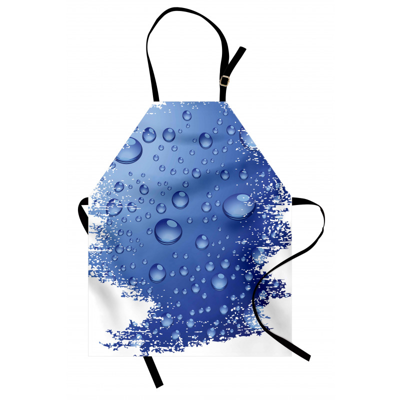 Bubble Water Rain Drop Apron