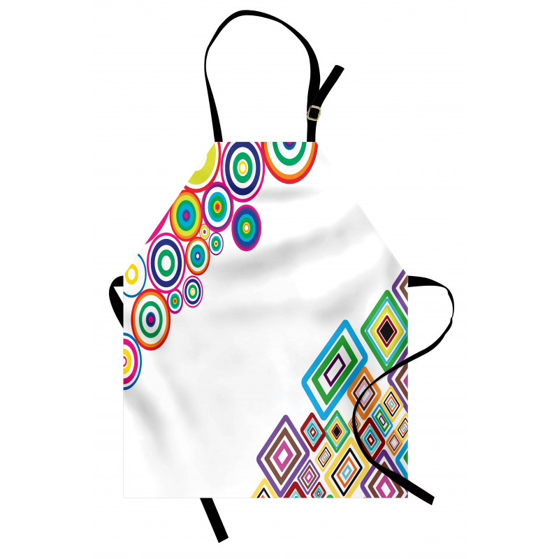 Colored Rectangle Form Apron