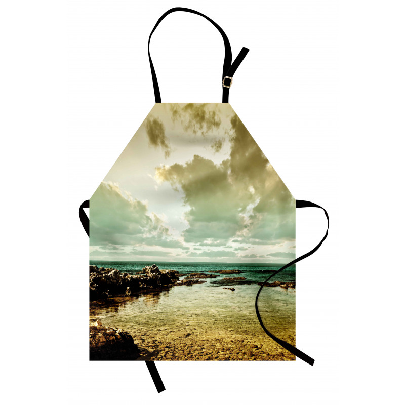 Ocean Island Scenery Apron