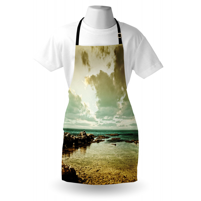 Ocean Island Scenery Apron