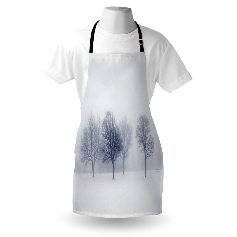 Winter Leafless Forest Apron