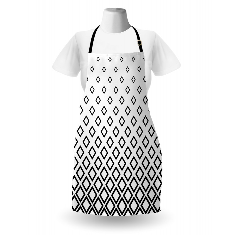 Square Pattern Art Apron