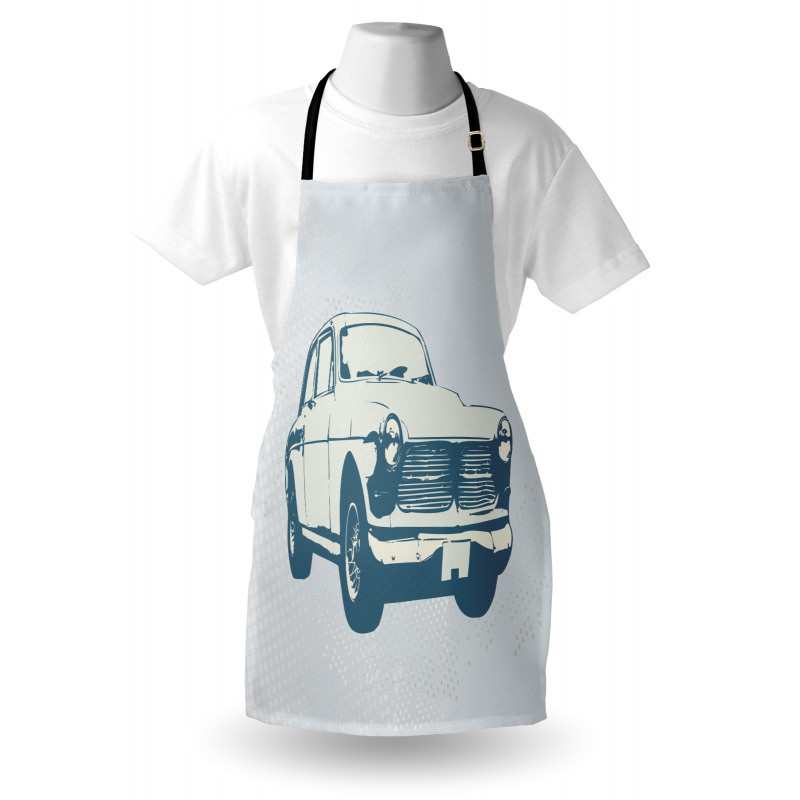 Vintage Old Custom Car Apron