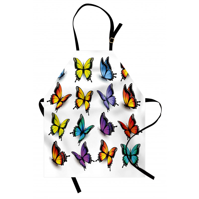 Colorful Wings Spring Apron