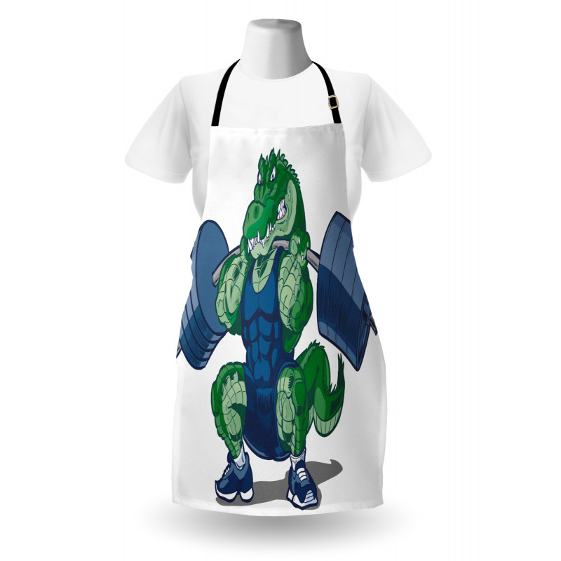 Cartoon Crocodile Apron