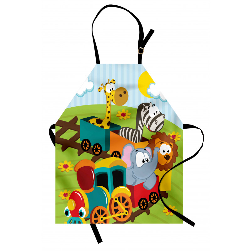 Baby Safari Wild Animals Apron