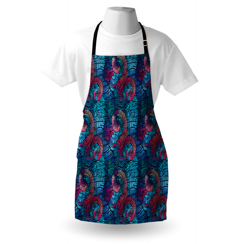 Mosaic Shell Swirls Apron