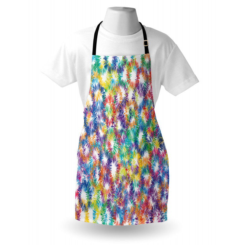 Abstract Fireworks Apron