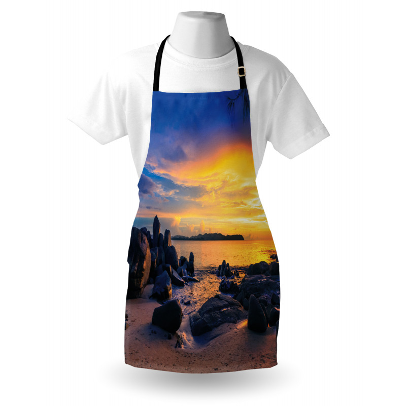 Horizon Sky Beach View Apron