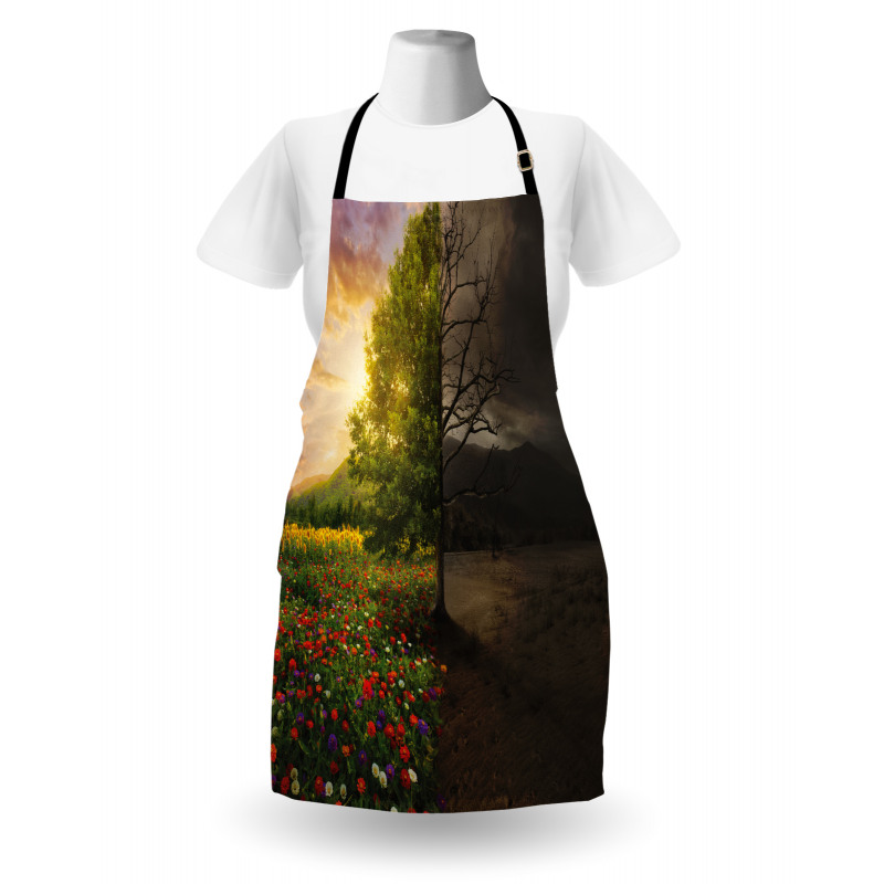 Life and Death Theme Apron