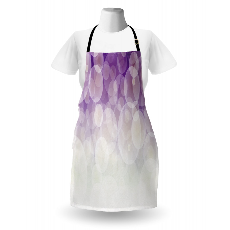 Hazy Circles Digital Apron