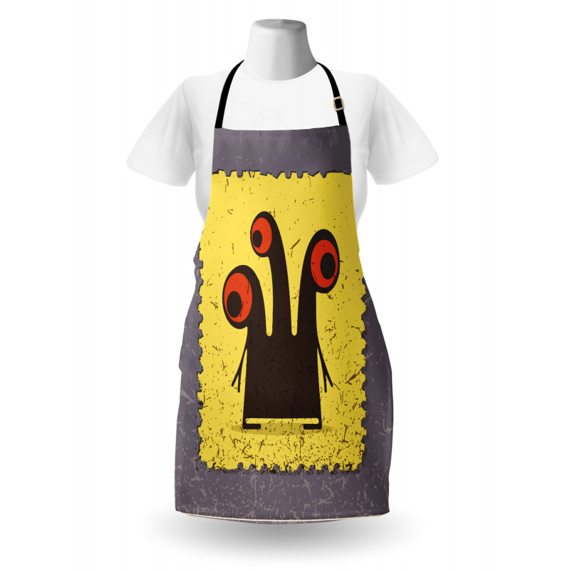 Trippy Creature Eyes Apron