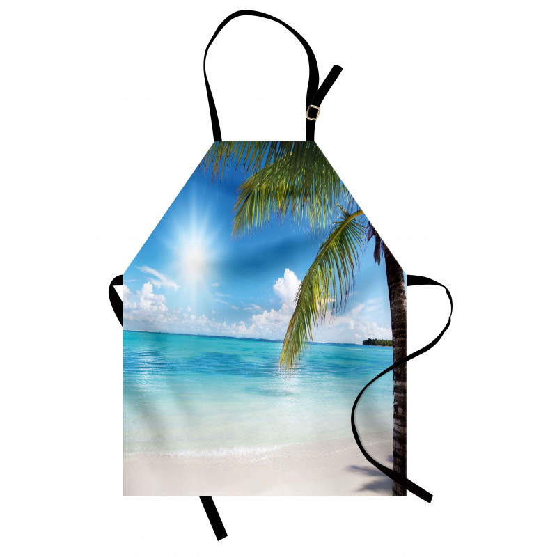 Tropical Seashore Palms Apron