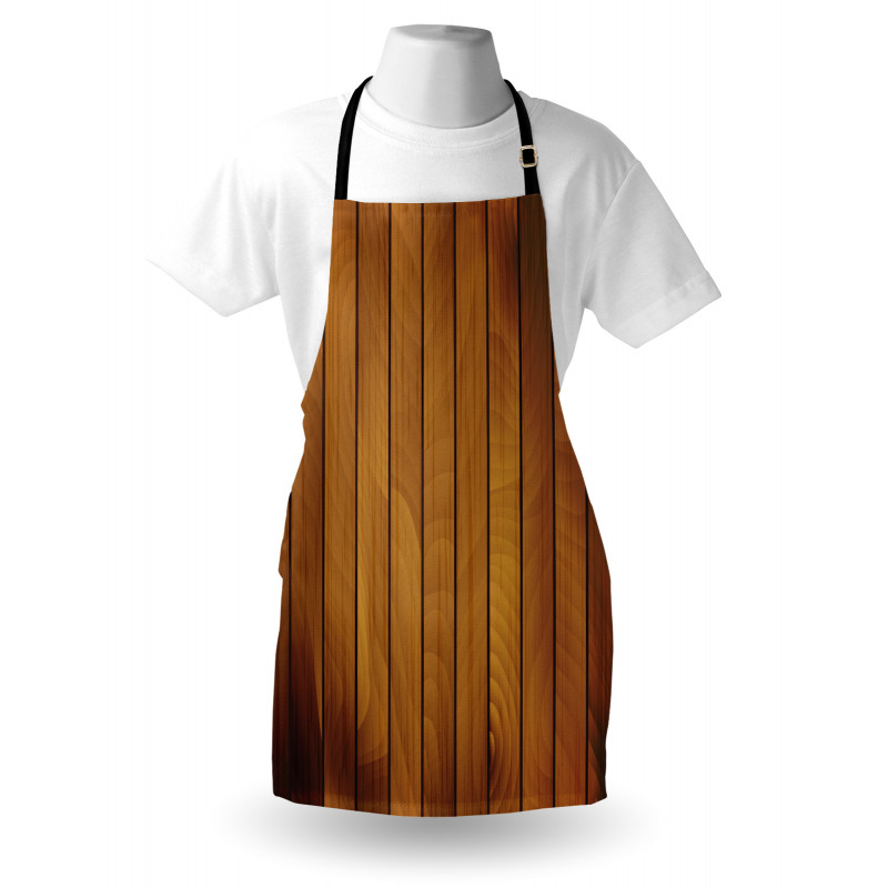 Wooden Plank Aged Timber Apron