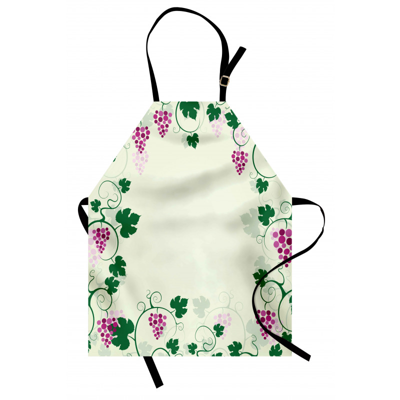 Grape Vines Fruit Garden Apron