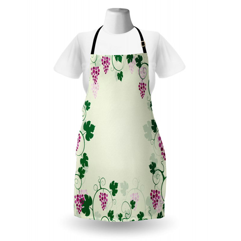 Grape Vines Fruit Garden Apron