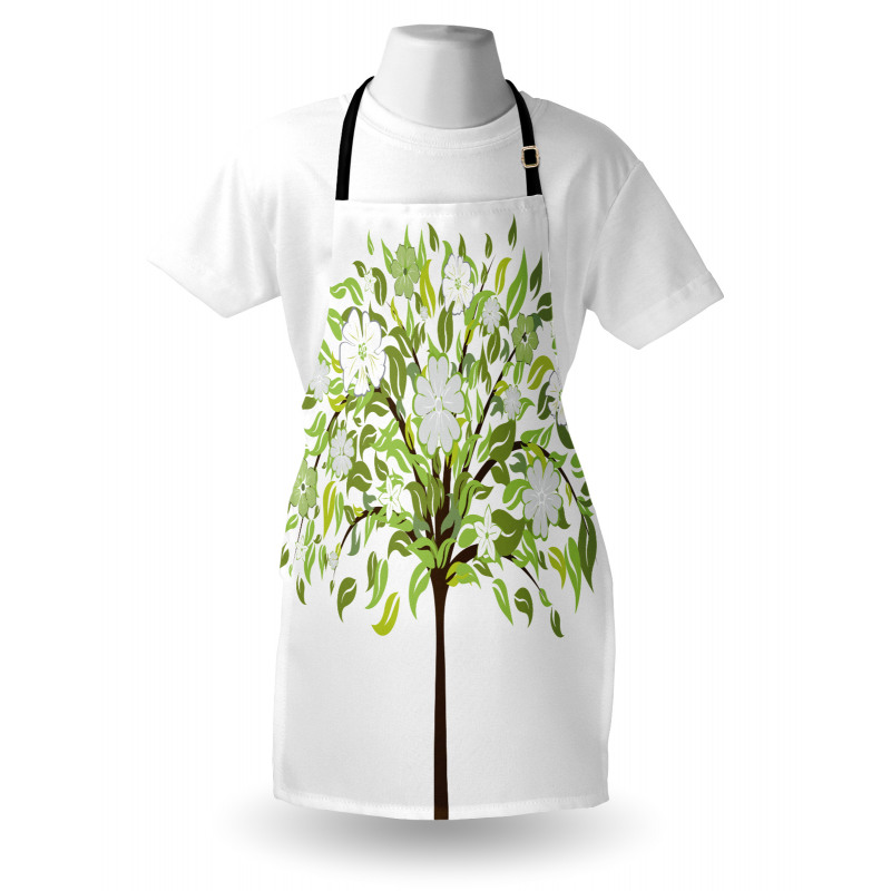 Summer Tree Blossoms Apron