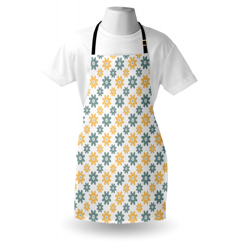 Retro Daisies Apron