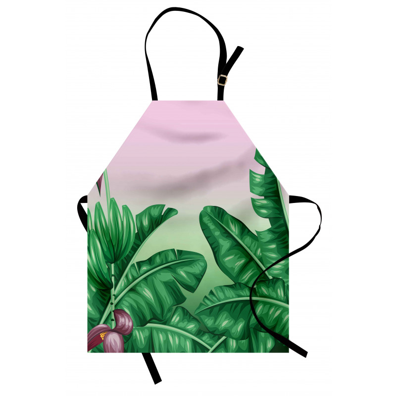 Exotic Orchid Blooms Apron