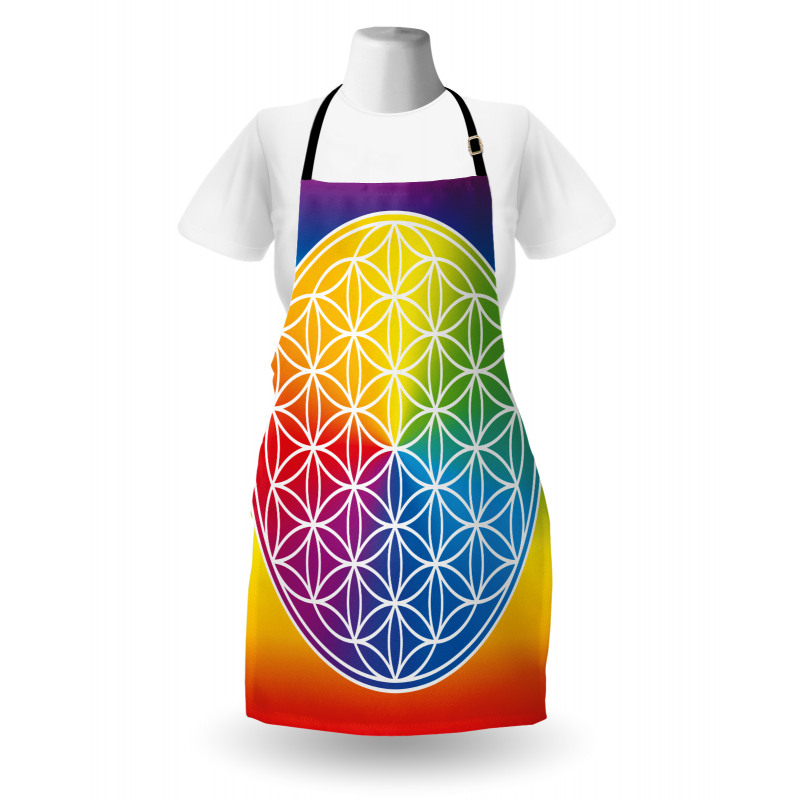 Peace Flower Child Youth Apron