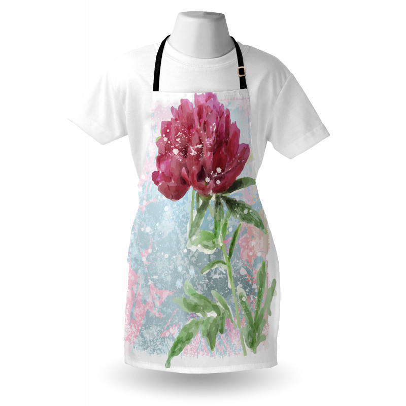 Peony Blossoms Growth Apron