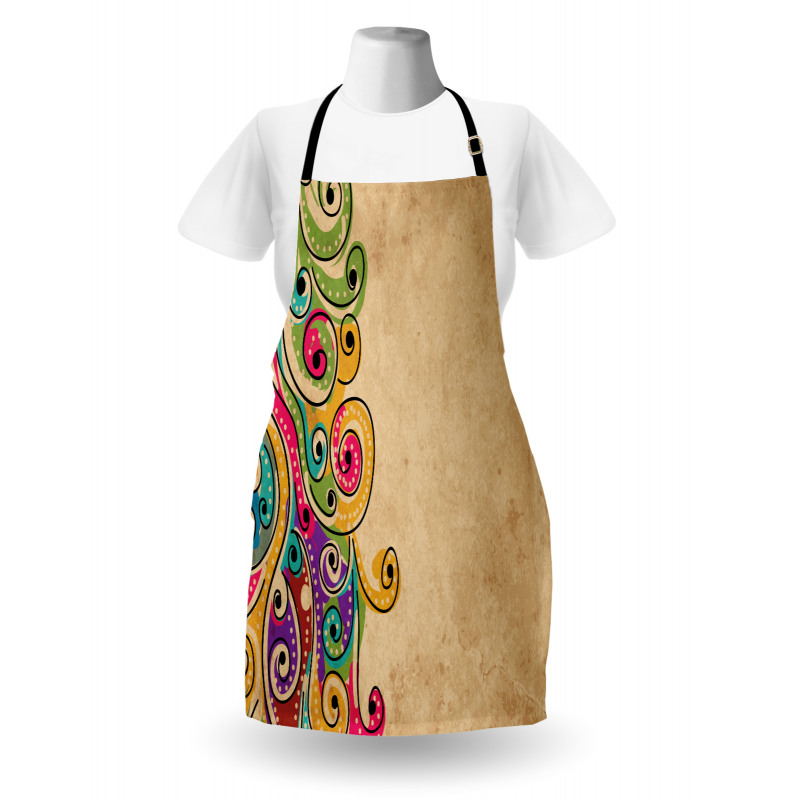 Folk Art Forms Apron