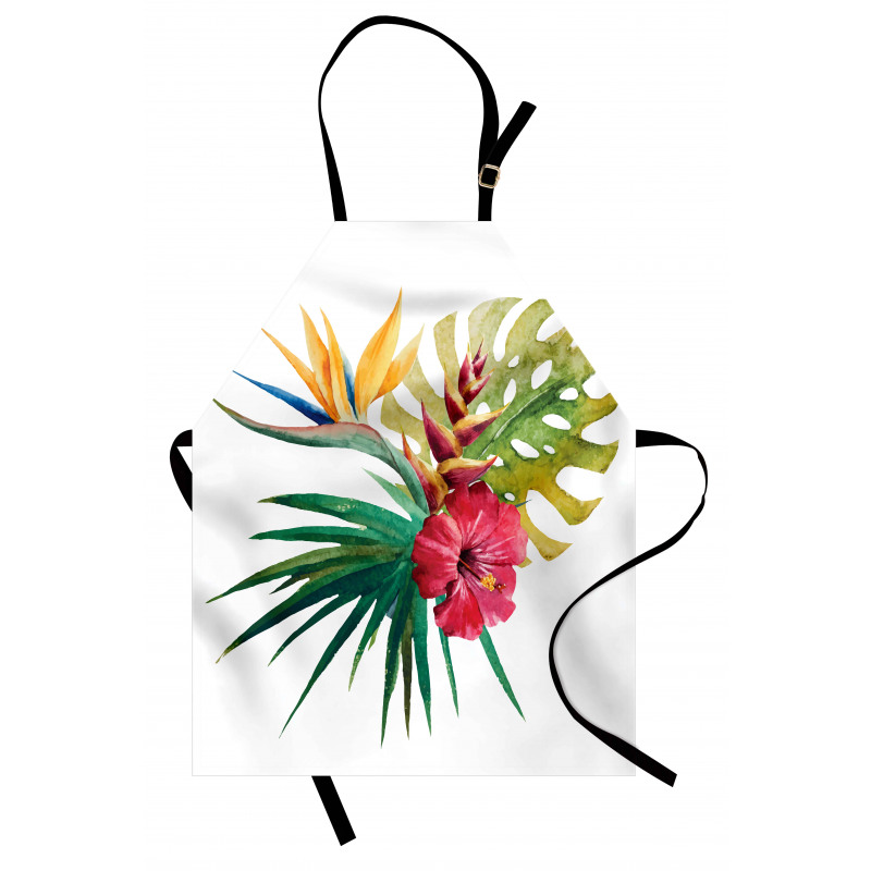 Wild Tropical Orchid Apron