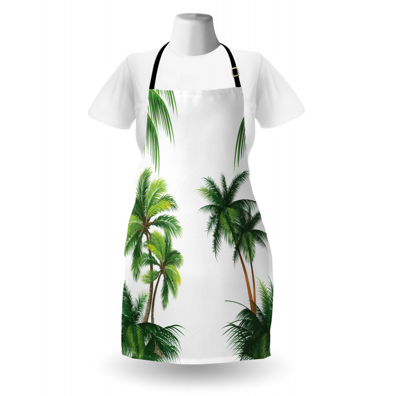 Coconut Palm Tree Plants Apron