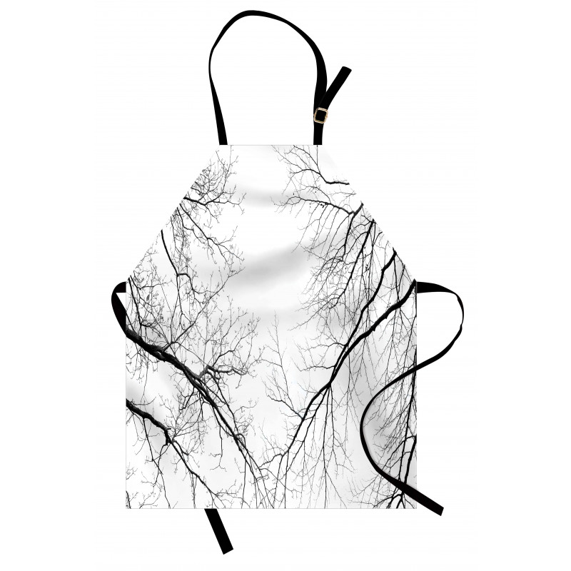 Leafless Scary Branches Apron