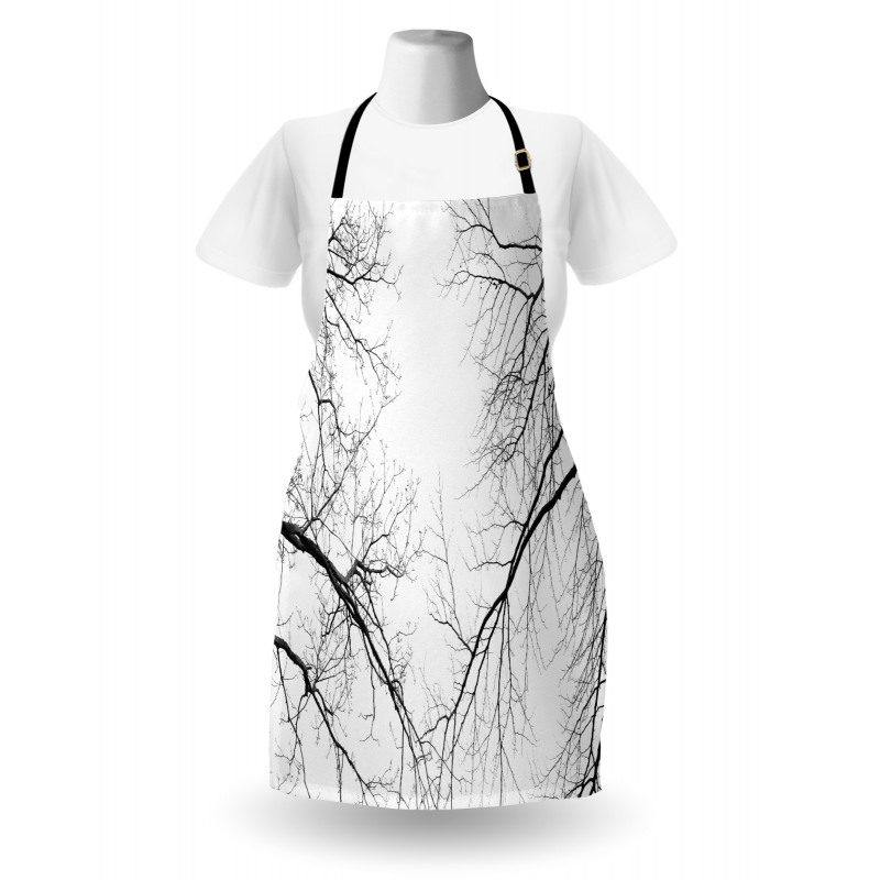 Leafless Scary Branches Apron