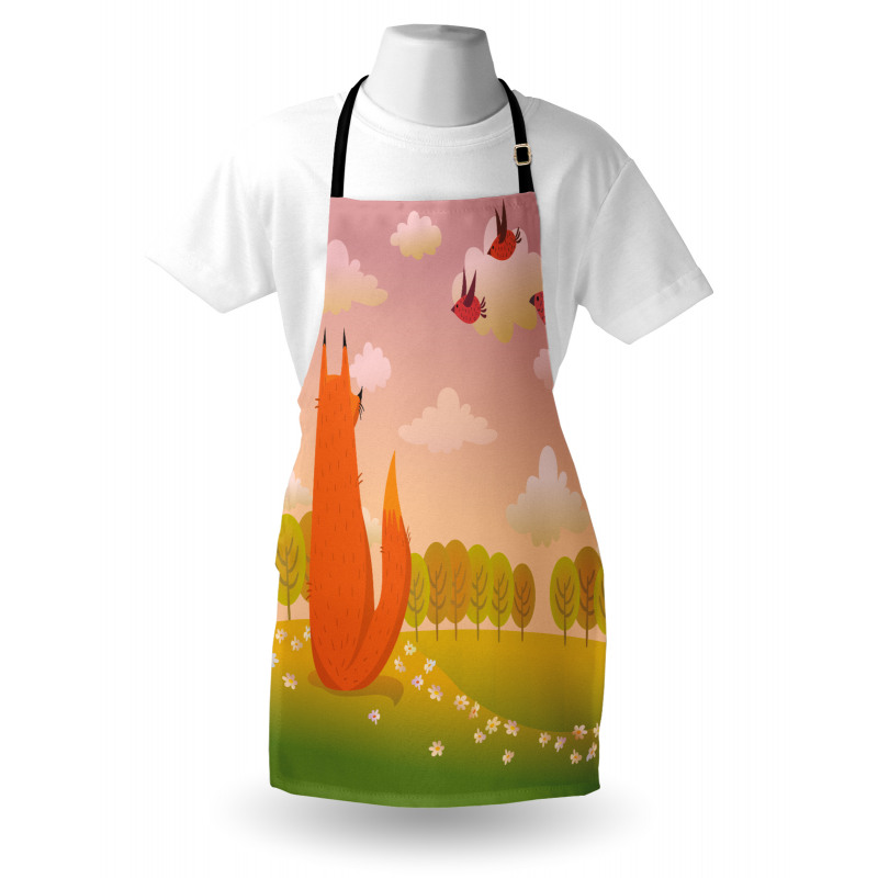 Animal Fox Wildlife Apron