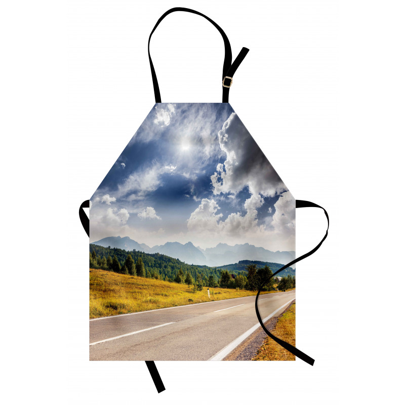 Road Hot Sunny Road Apron