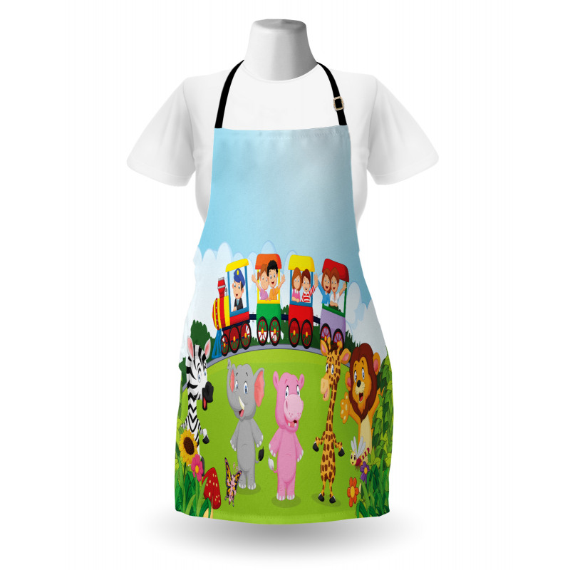 Happy Children Safari Apron