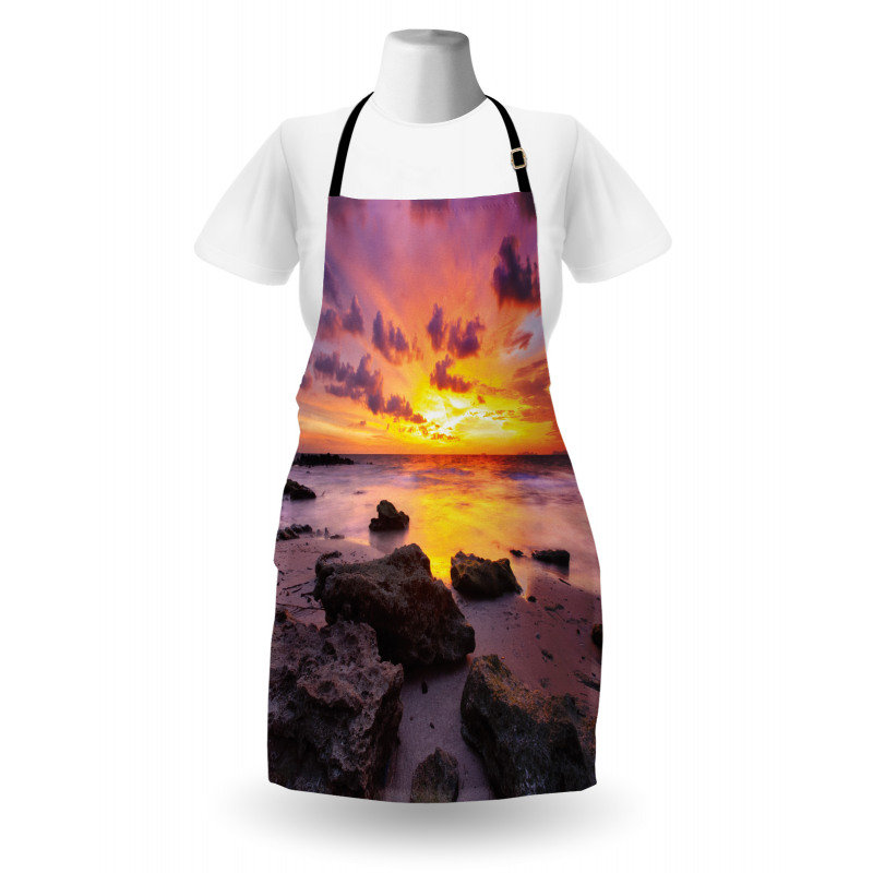 Sunset Idyllic Beach Apron