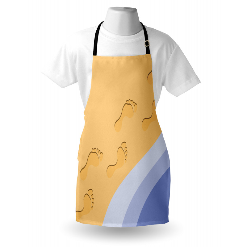 Footprints Sand Seaside Apron