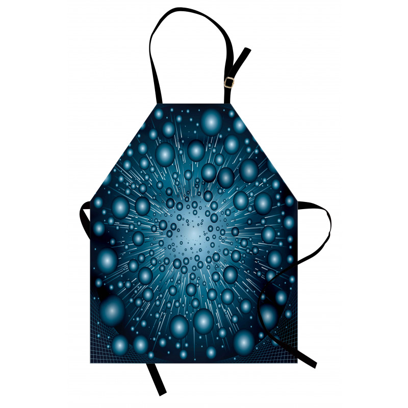 Futuristic Galaxy Energy Apron