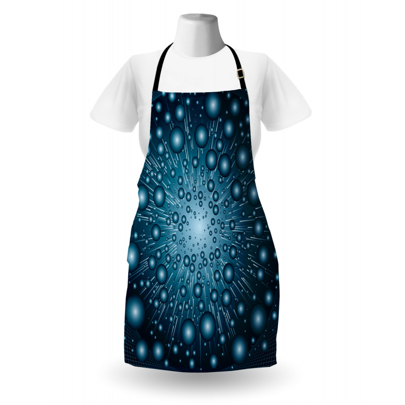 Futuristic Galaxy Energy Apron