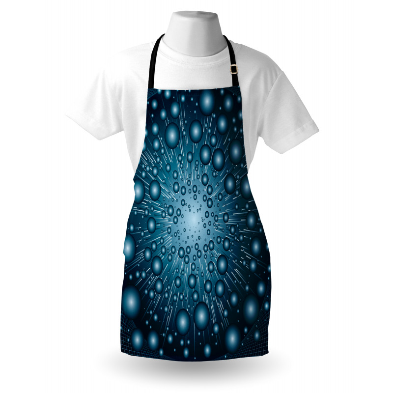 Futuristic Galaxy Energy Apron