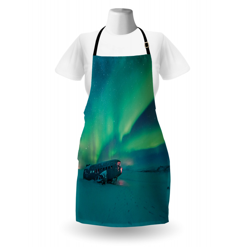 Misty Winter Day Apron