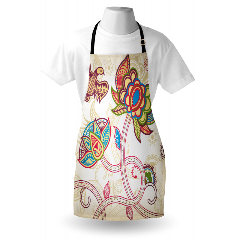 Flower Petal Shabby Plant Apron