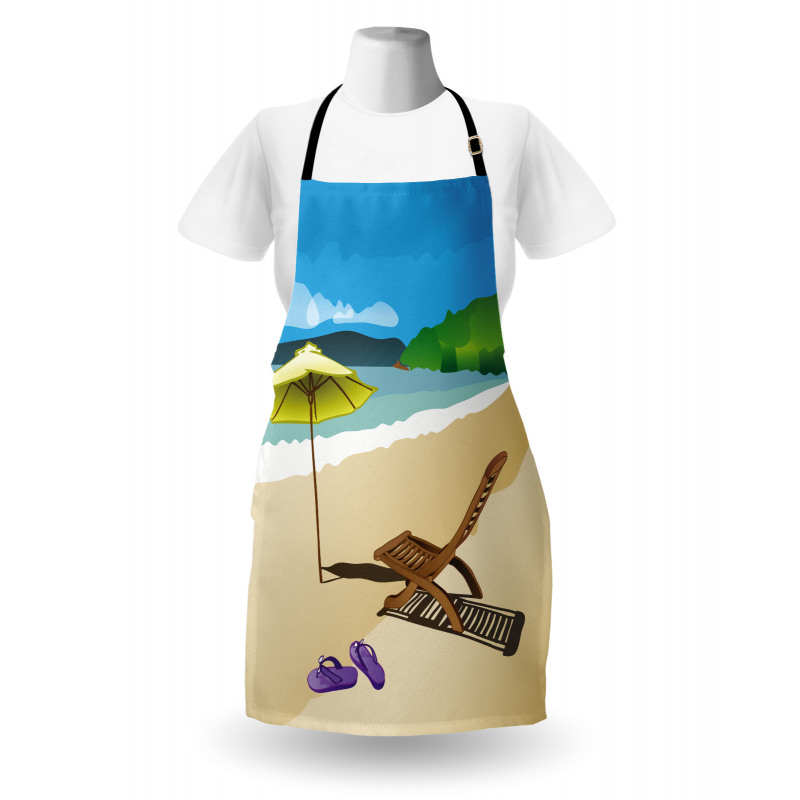 Sunshine Sand Waves Apron