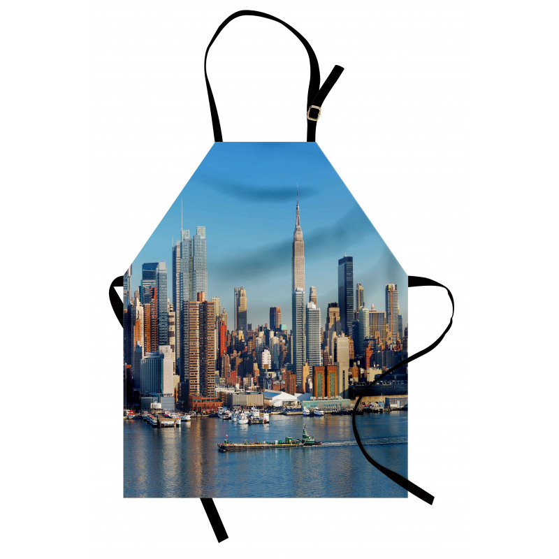 Urban City Skyline Apron