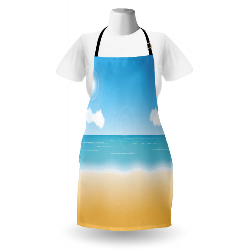 Relaxing Sunny Seaside Apron