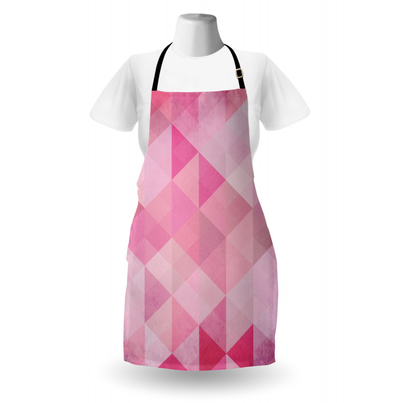 Abstract Vintage Triangles Apron